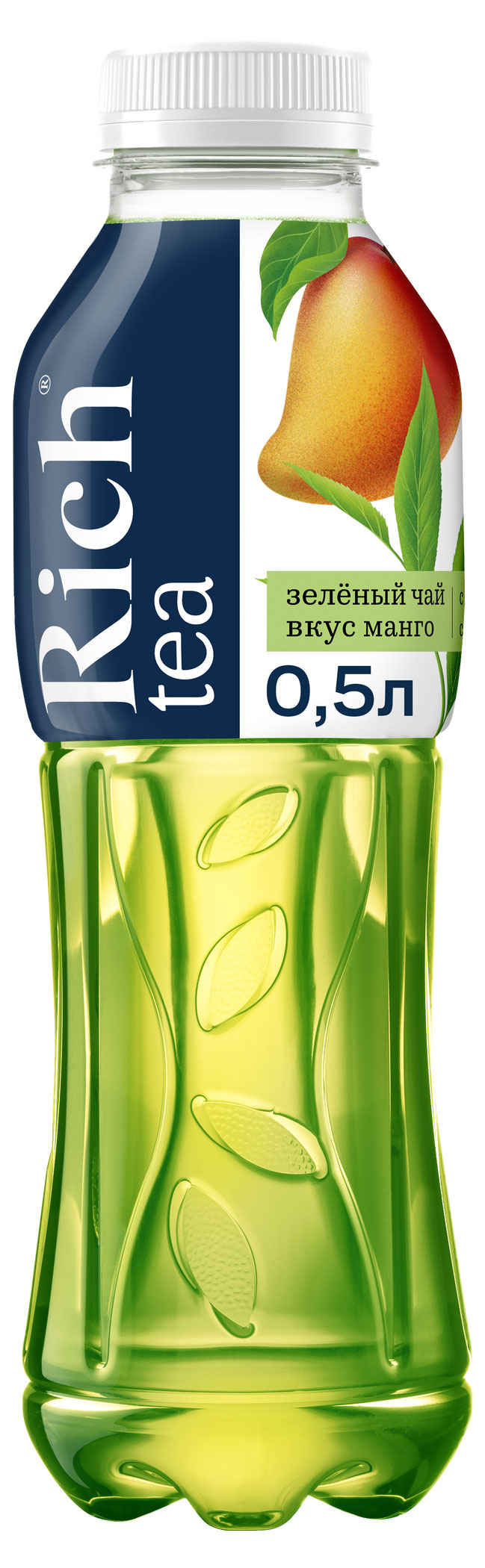 Чай зеленый Rich tea со вкусом Манго, 500 мл