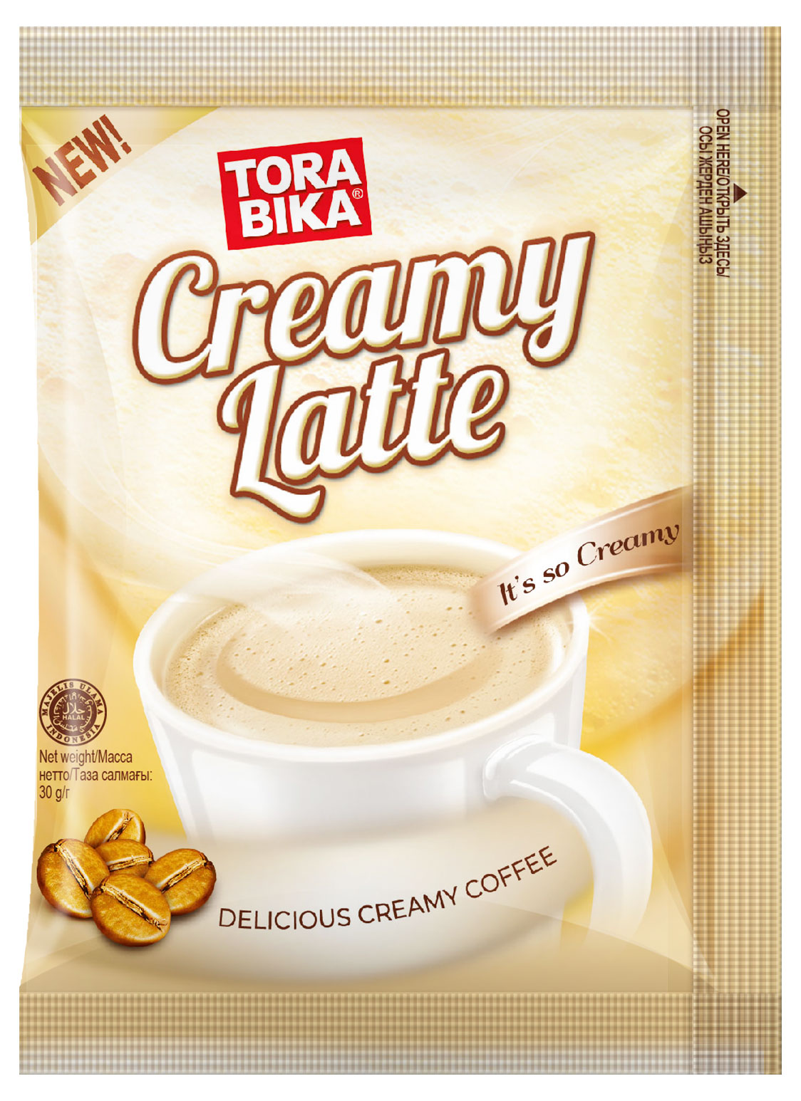 Кофе растворимый Torabika Creamy Latte, 30 г