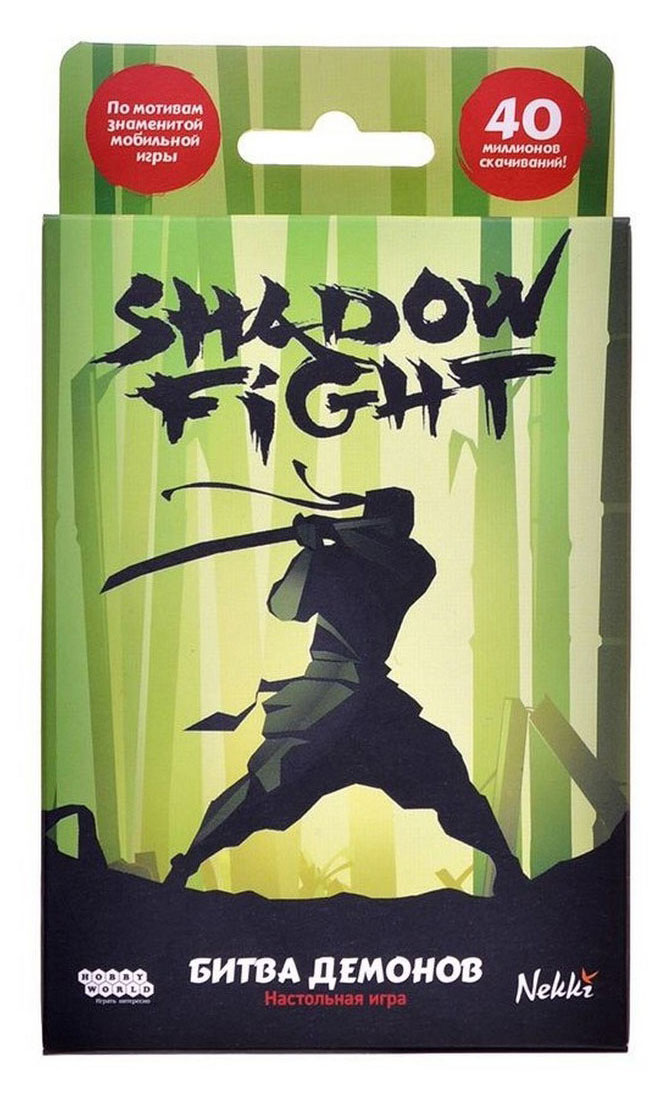 Игра настольная Hobby World Shadow Fight Битва демонов