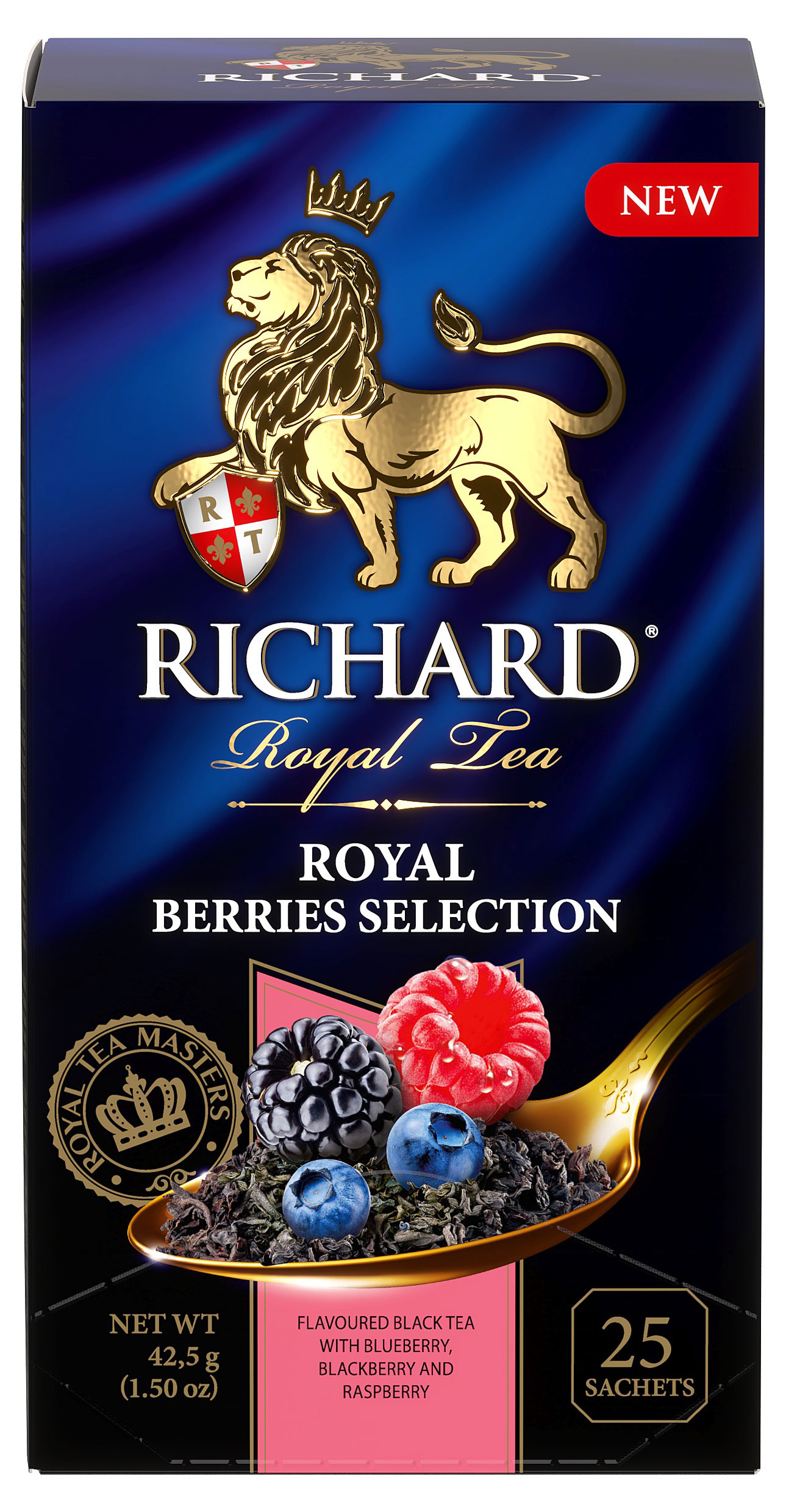 Чай черный RICHARD Royal Berries Selection, 25х2 г