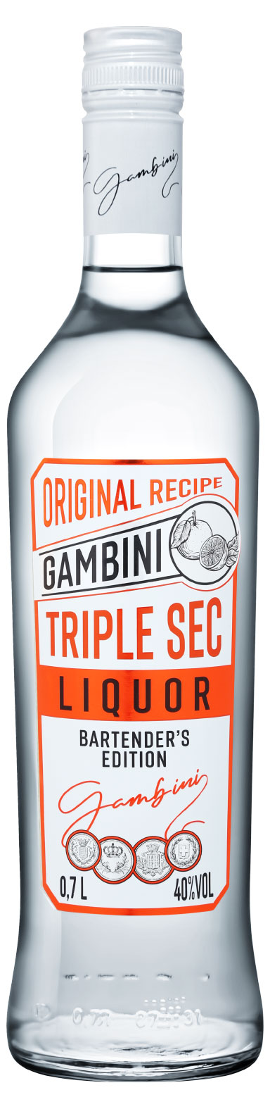 Ликер крепкий Gambini Triple Sec Россия, 0,7 л