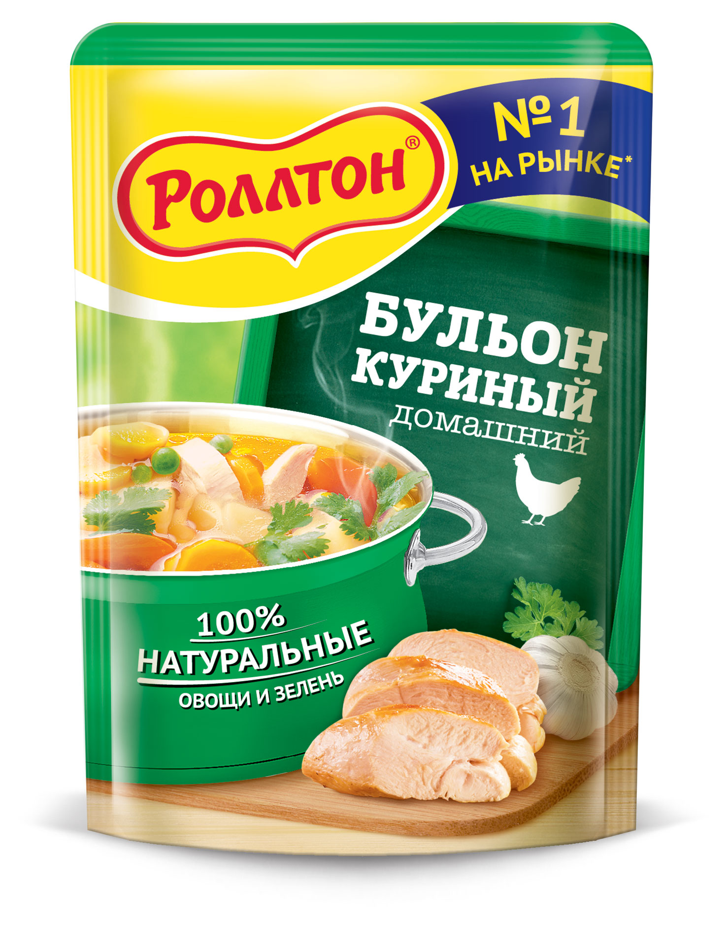 

Бульон куриный Роллтон домашний, 90 г