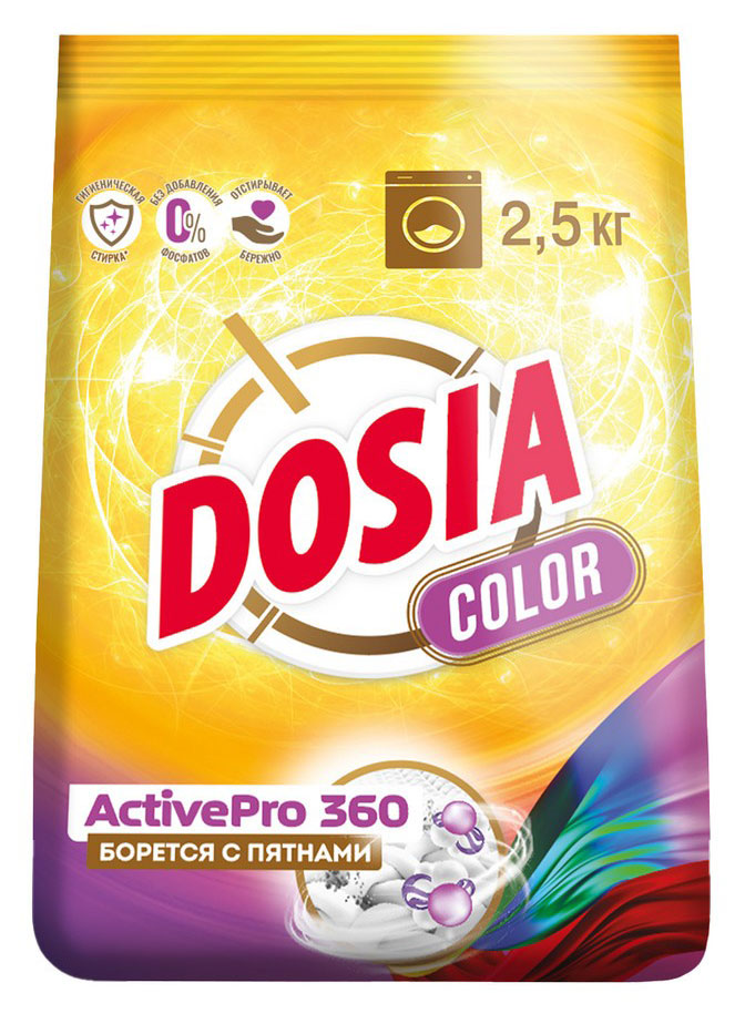 

Стиральный порошок Dosia Optima Color, 2,5 кг