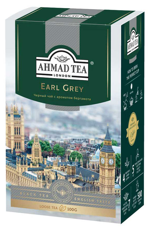 Ahmad Tea | Чай черный Ahmad Tea Earl Grey, 100 г