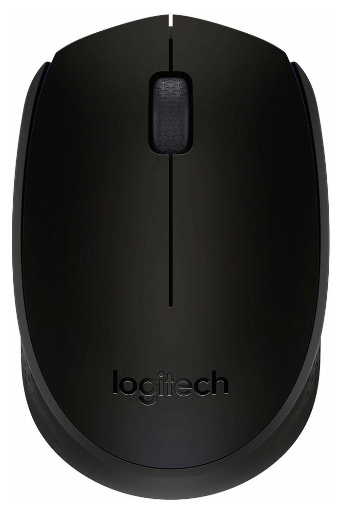 Мышь беспроводная Logitech B170 черная