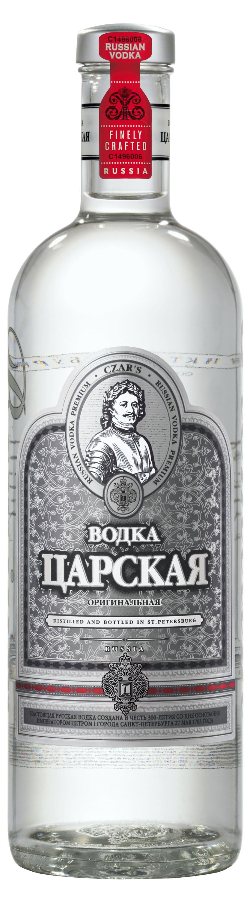 ЦАРСКАЯ | Водка «Царская» Оригинальная Россия, 1 л