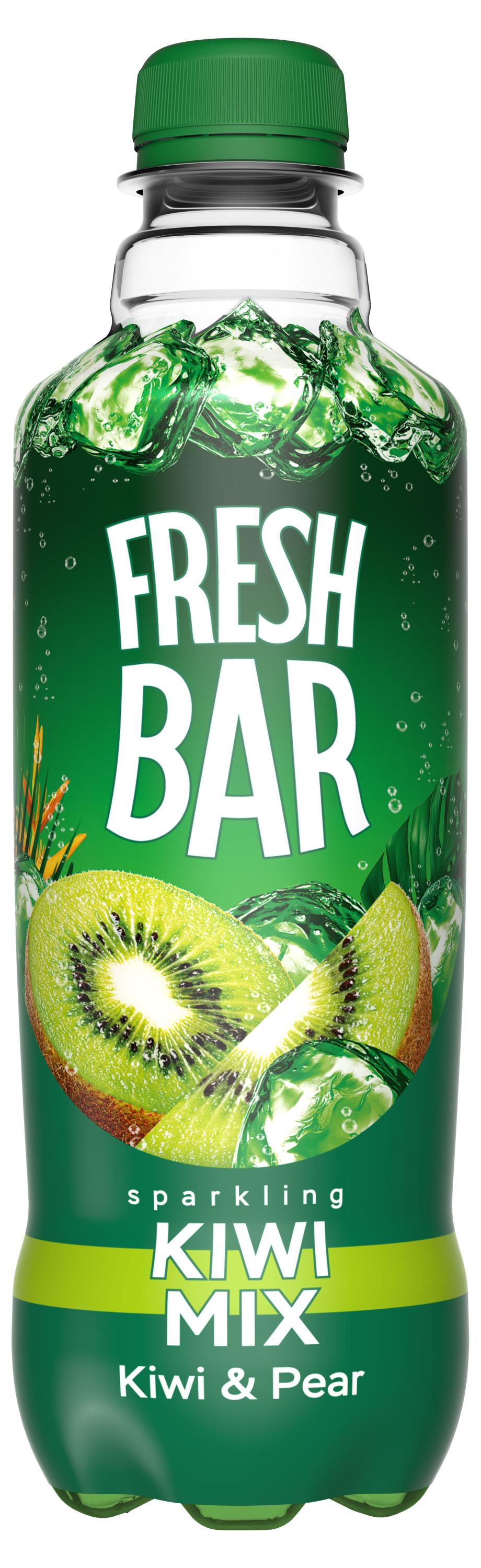 Fresh Bar | Напиток газированный Fresh Bar Kiwi Mix безалкогольный, 480 мл