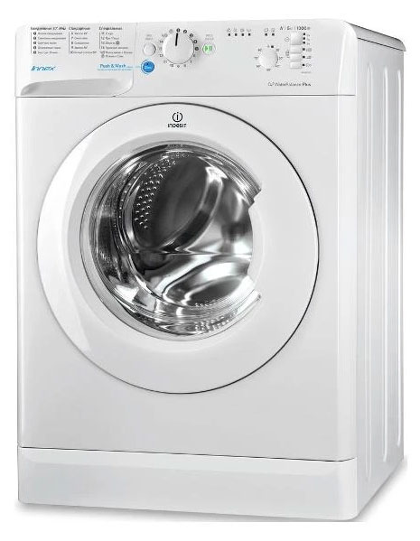 Стиральная машина Indesit BWSB 51051 белая