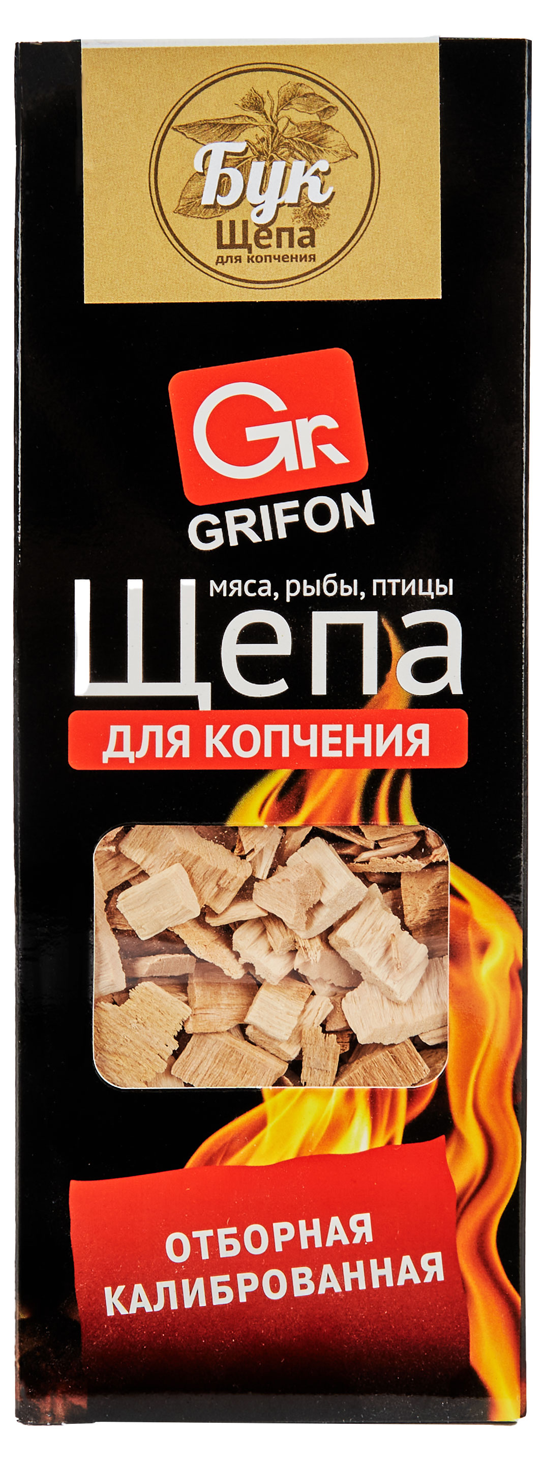 Щепа для копчения Grifon Бук, 1 л