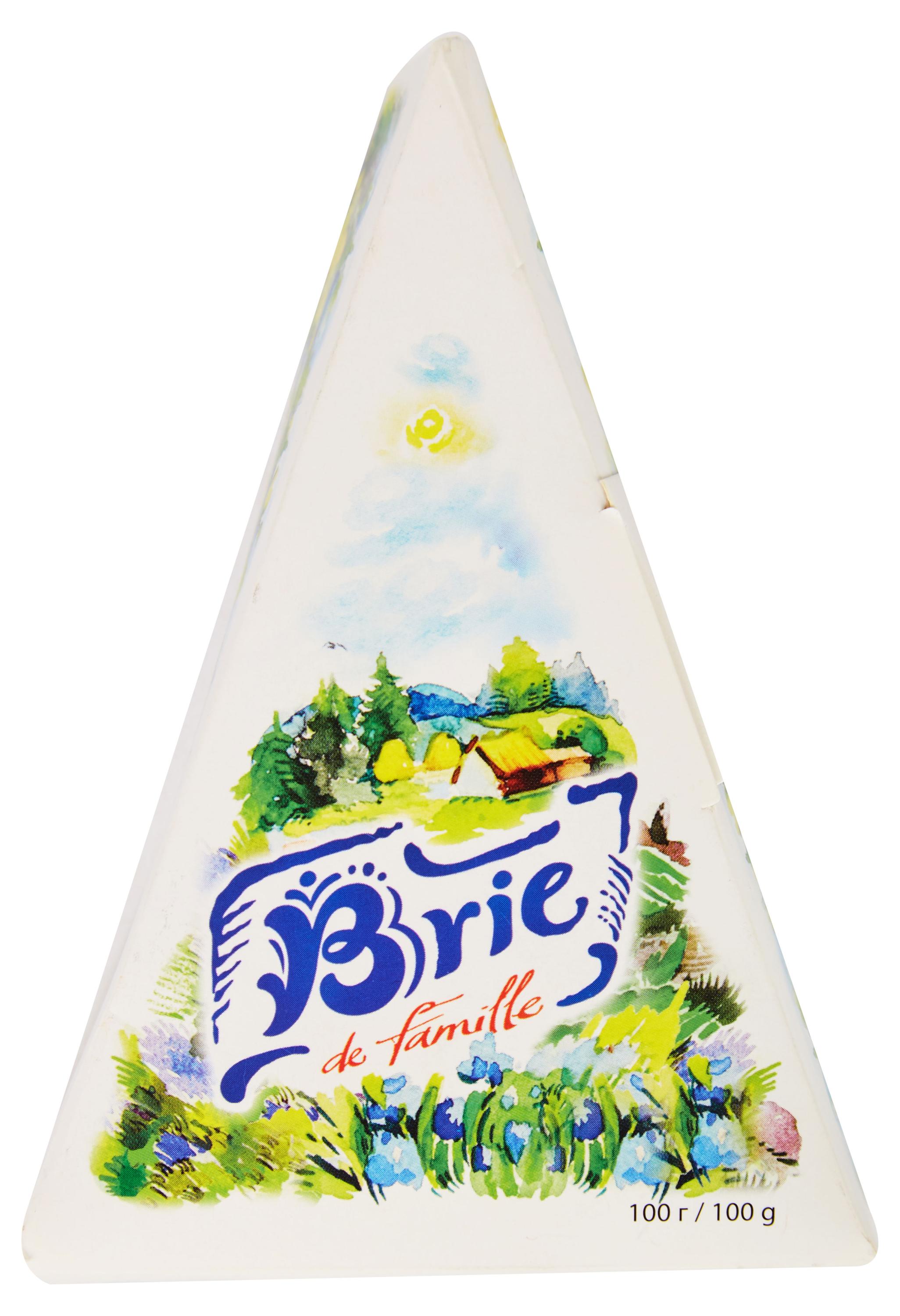 Сыр мягкий с плесенью Brie de Famile 50% БЗМЖ, 100 г