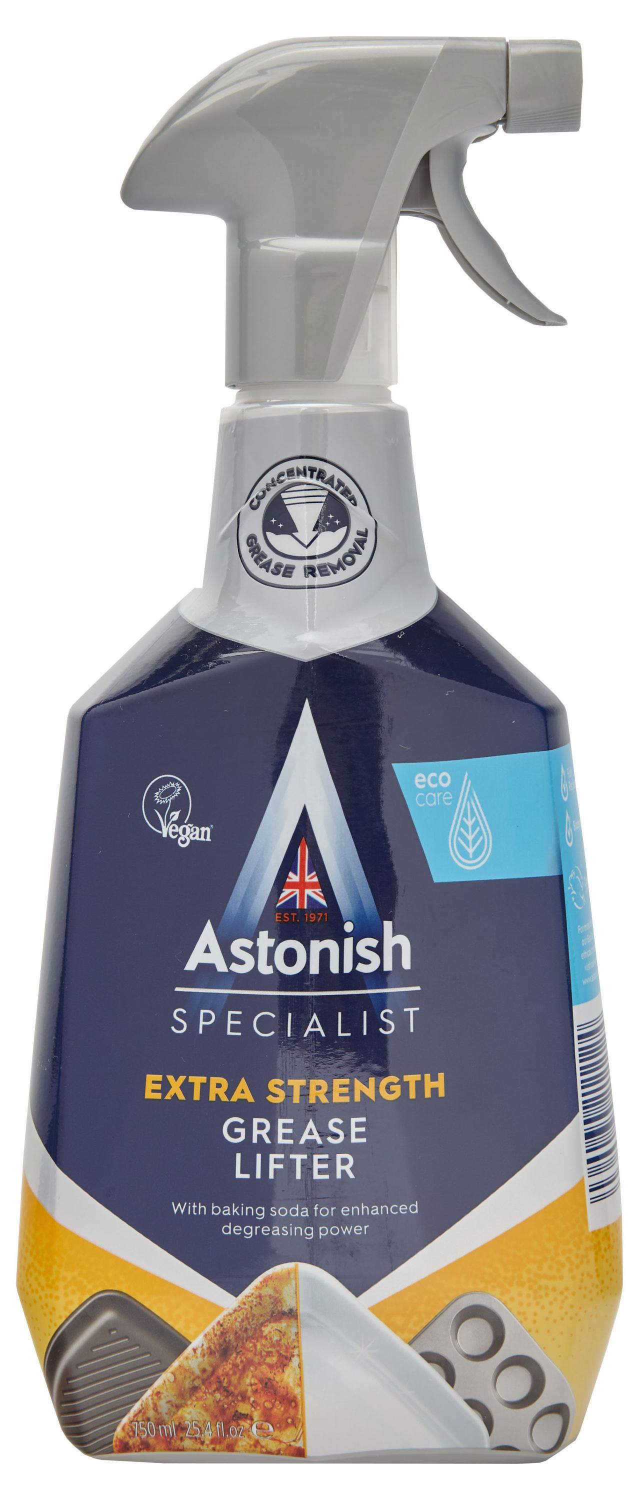 Astonish | Спрей для удаления жира Astonish Extra Strength Grease Lifter, 750 мл