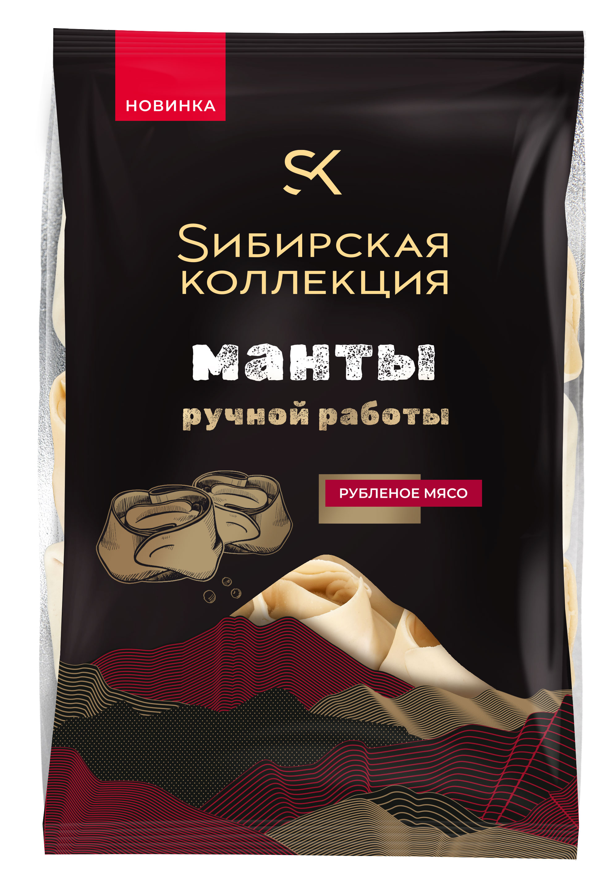 Манты «Сибирская Коллекция», 500 г