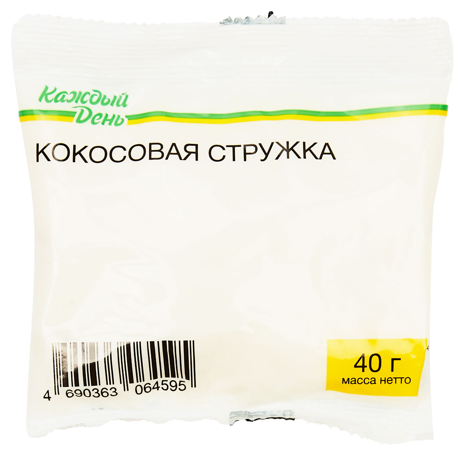 Кокосовая стружка «Каждый День», 40 г