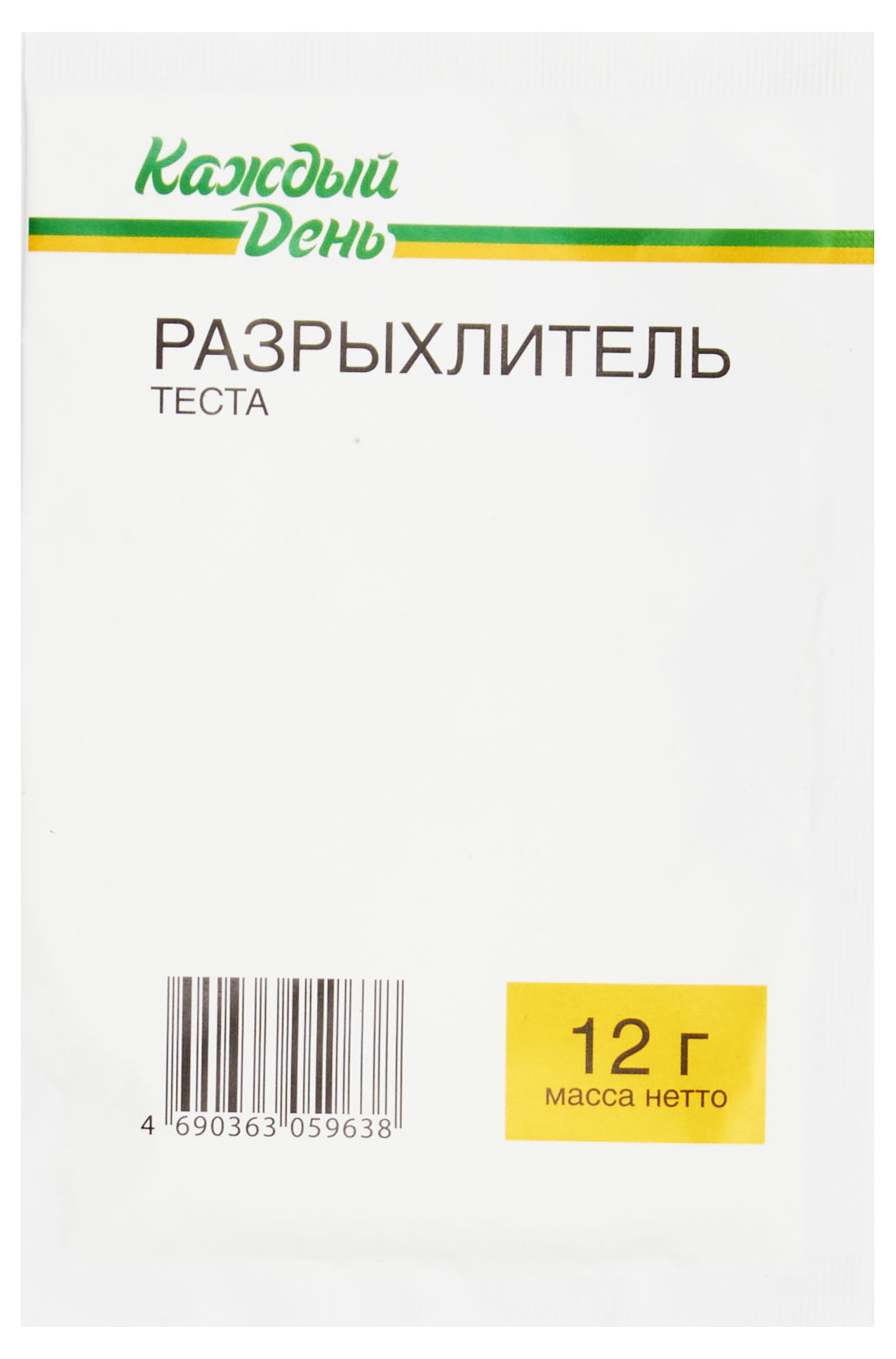 Разрыхлитель для теста «Каждый День», 12 г