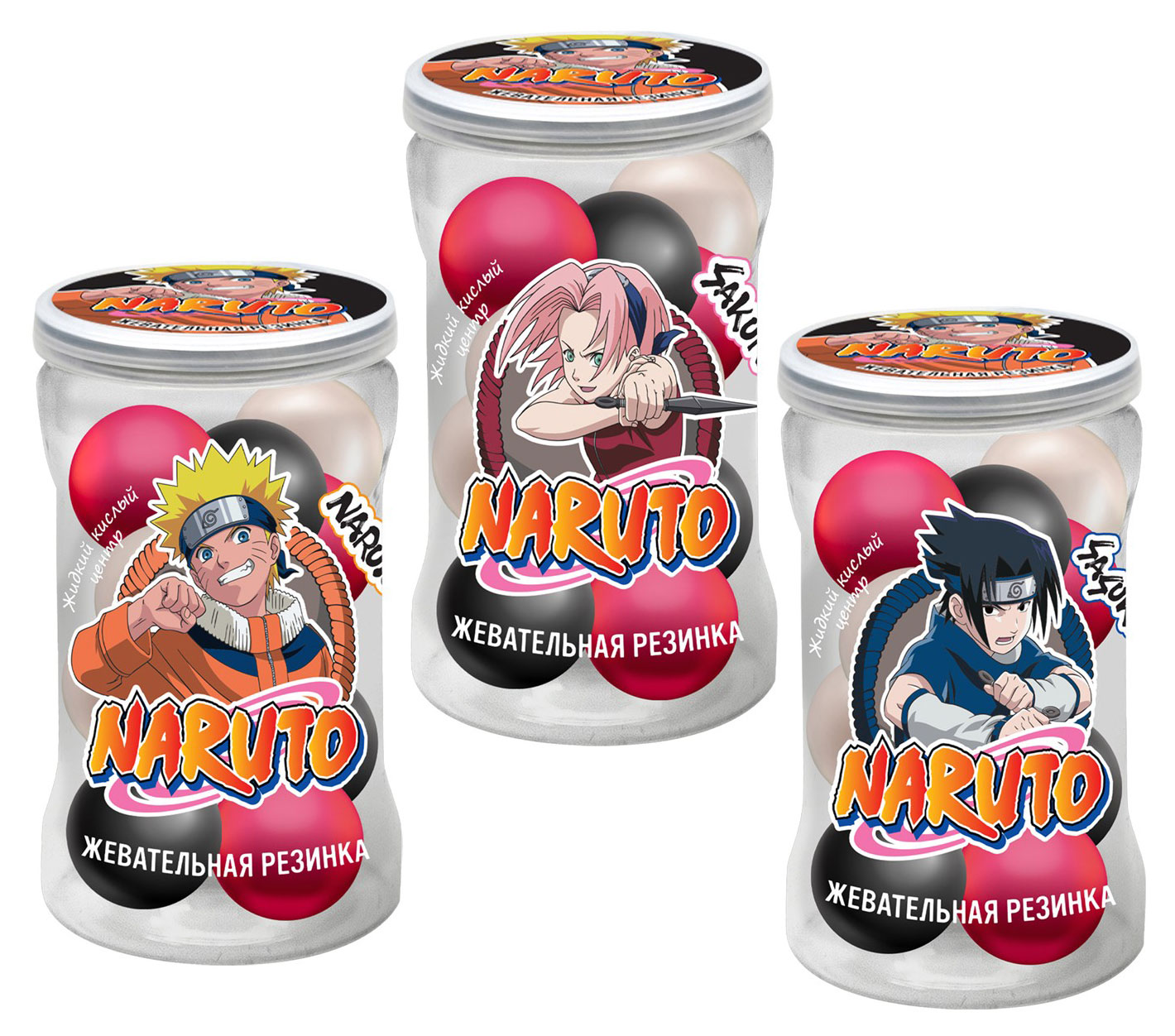 Naruto | Резинка жевательная Naruto, 100 г