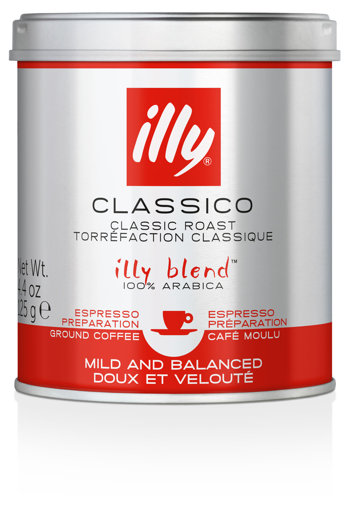 ILLY | Кофе молотый ILLY средней обжарки, 125 г