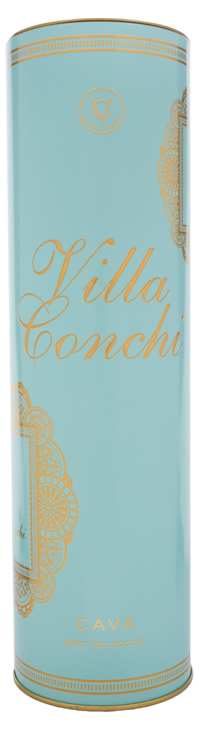 Игристое вино Cava Villa Conchi Seleccion белое брют Испания, 0,75 л