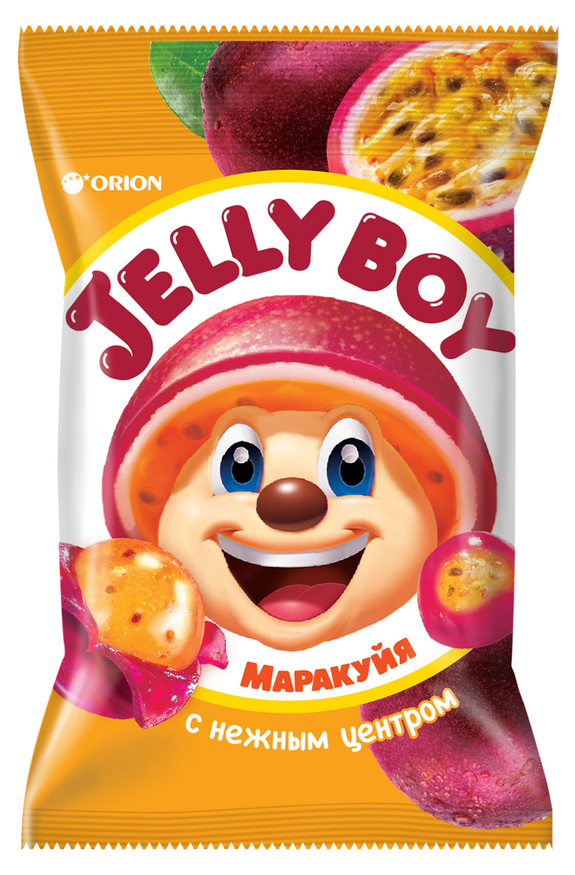 Мармелад жевательный Orion со вкусом маракуйи Jelly Boy, 66 г