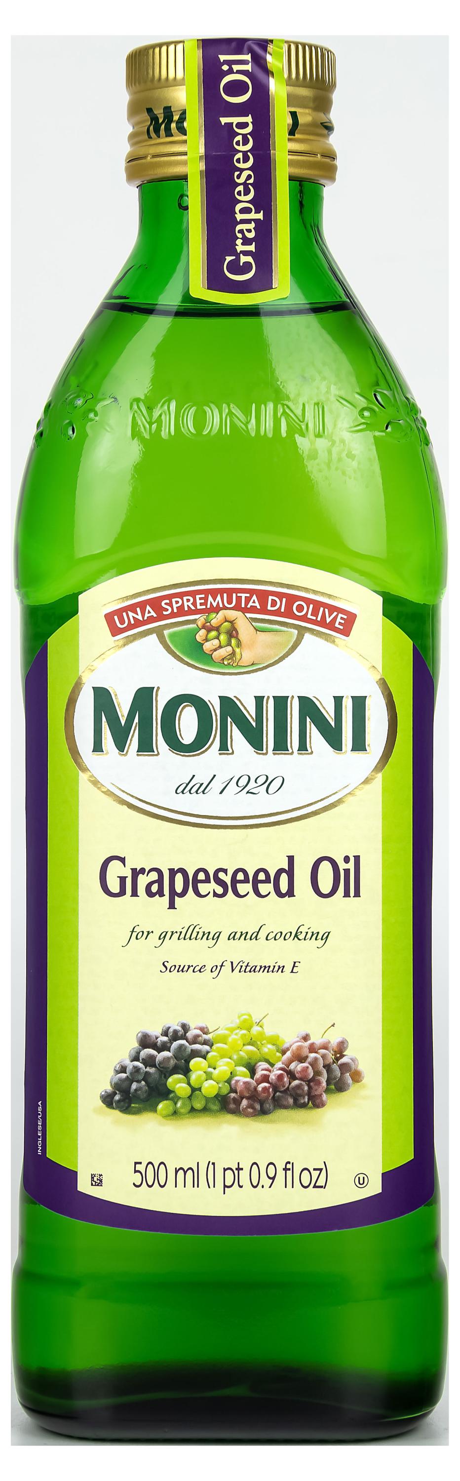 Monini | Масло из виноградных косточек Monini Grapeseed Oil рафинированное , 500 мл