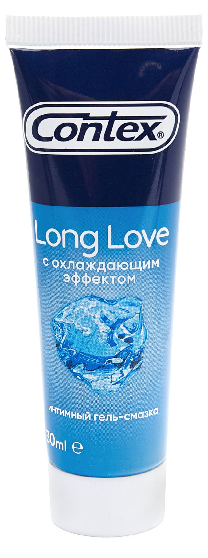 Гель-смазка Contex Long Love с охлаждающим эффектом, 30 мл