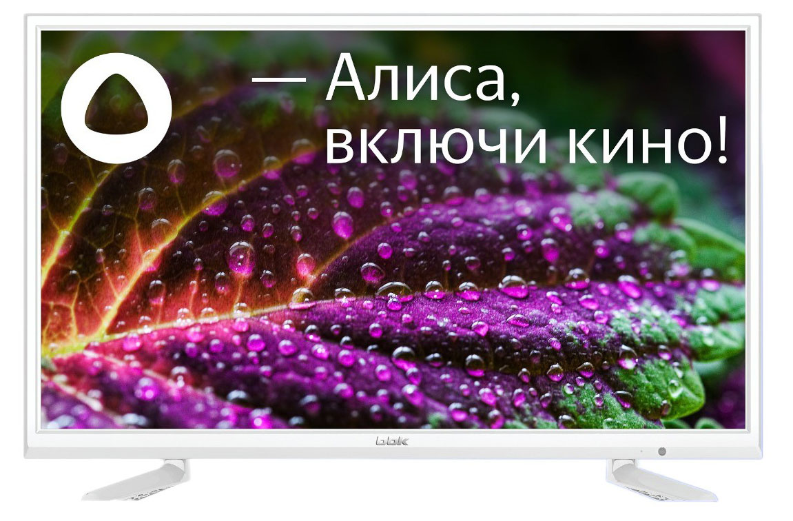 Телевизор BBK 24LEX-7288/TS2C белый, 24"