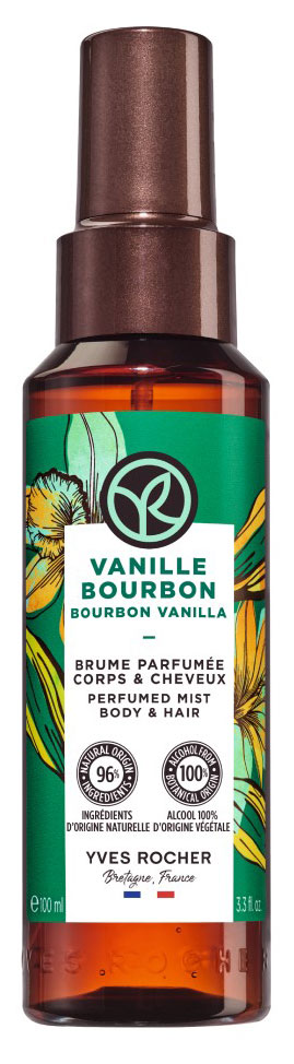 Спрей парфюмированный для тела и волос Yves Rocher Бурбонская ваниль, 100 мл