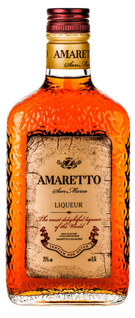 Ликер десертный San Marco Amaretto Россия, 0,5 л