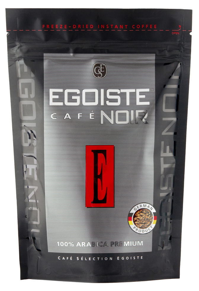 Egoiste | Кофе растворимый Egoiste Noir сублимированный, 70 г