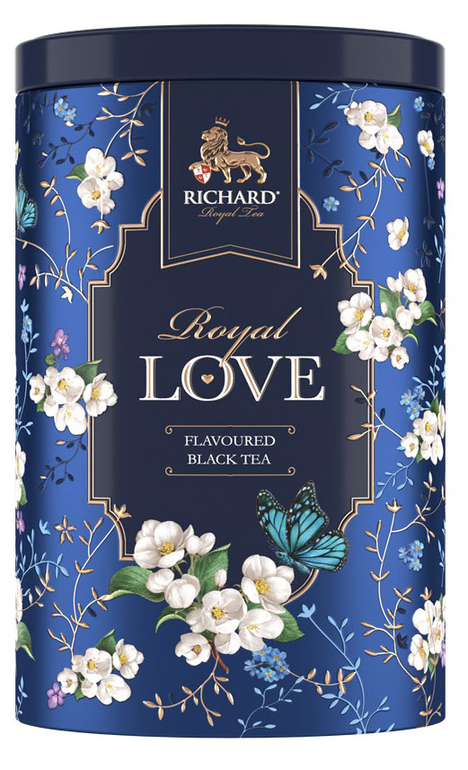 Чай черный Richard Royal Love листовой, 80 г