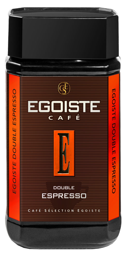 Кофе растворимый Egoiste Double Espresso, 100 г