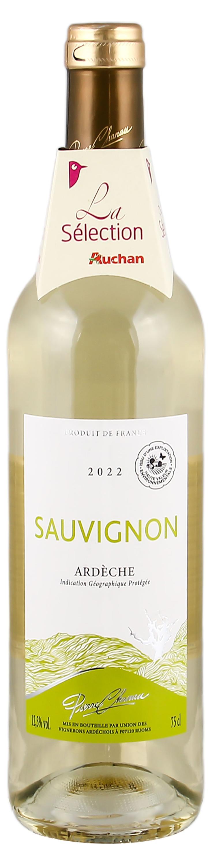 Pierre Chanau | Вино Pierre Chanau Sauvignon Ardeche белое сухое Франция, 0,75 л