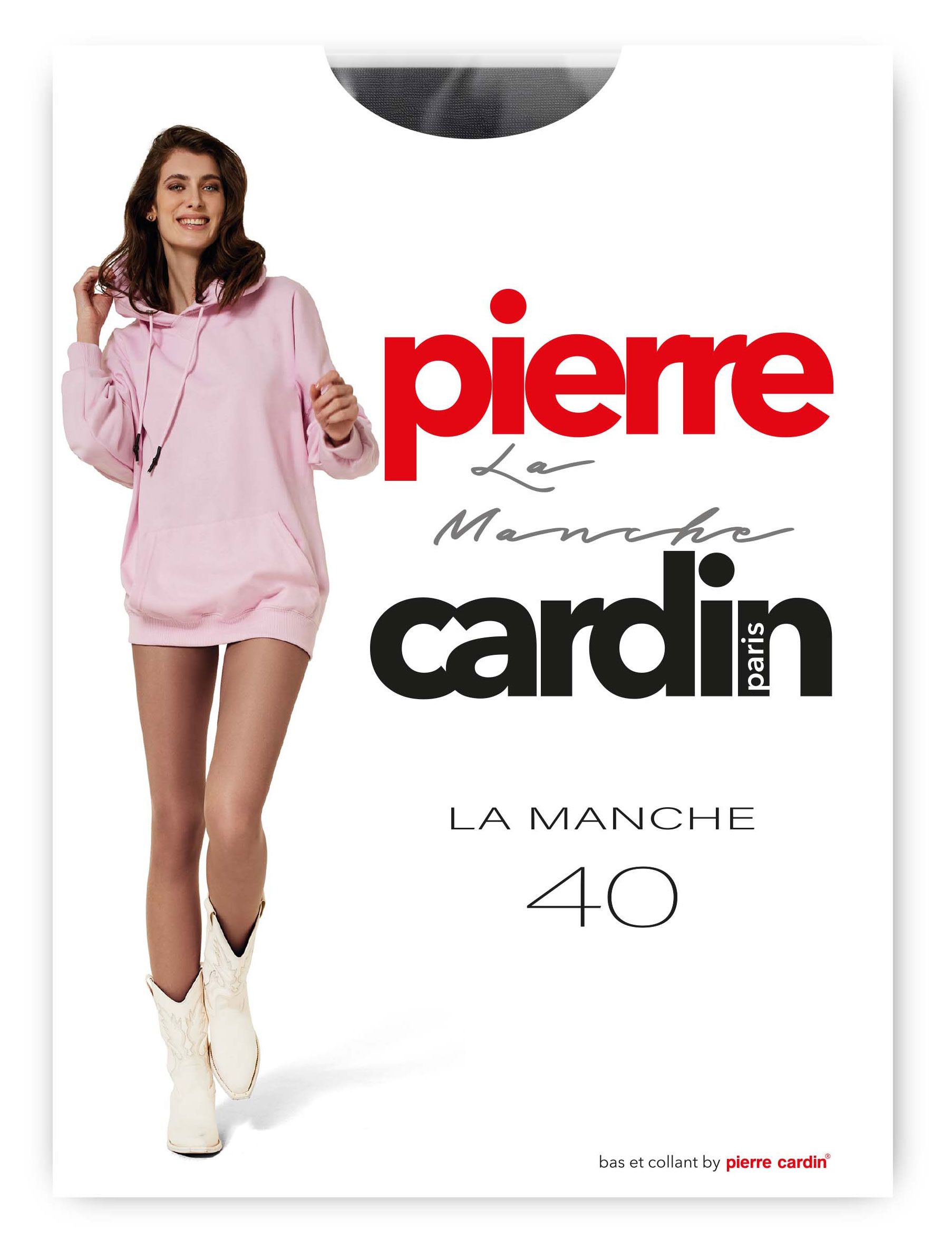 Колготки женские Pierre Cardin La Manche Fumo 40 den, р. 2