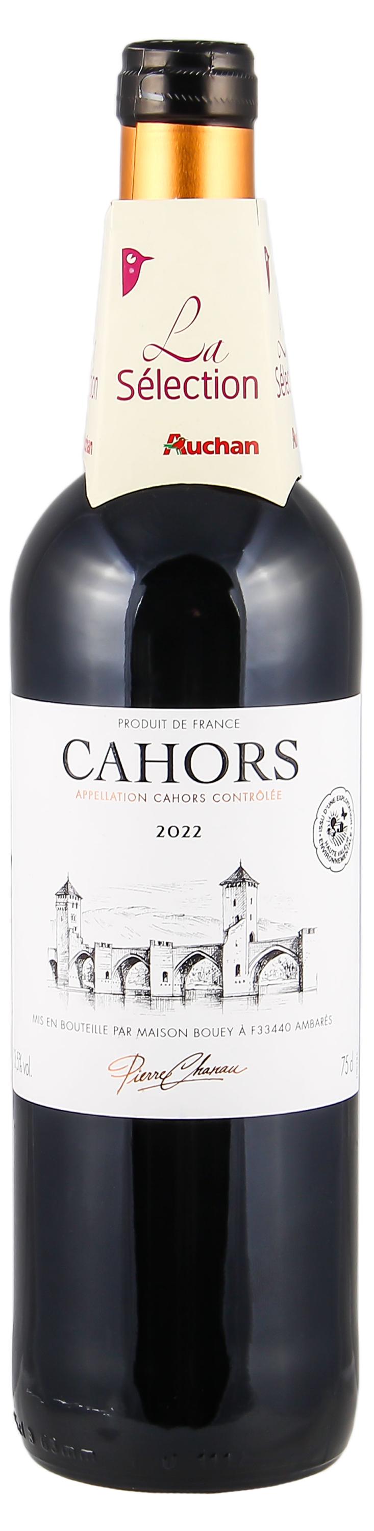 Вино Pierre Chanau Cahors красное сухое Франция, 0,75 л