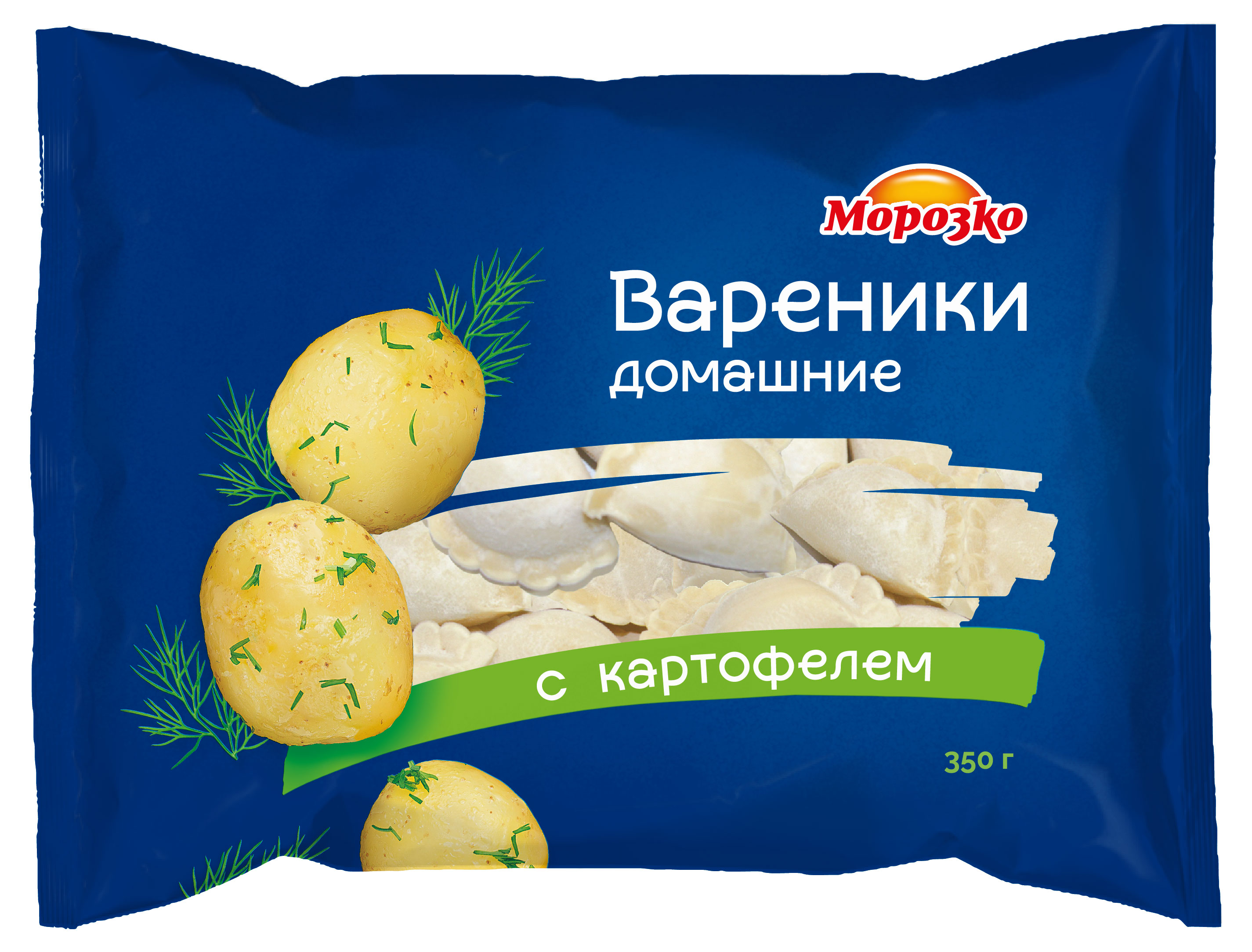 Вареники «Морозко» Домашние с картофелем, 350 г