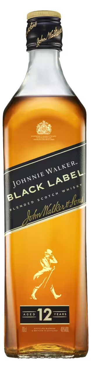 Виски Johnnie Walker Black Label Шотландия, 0,7 л