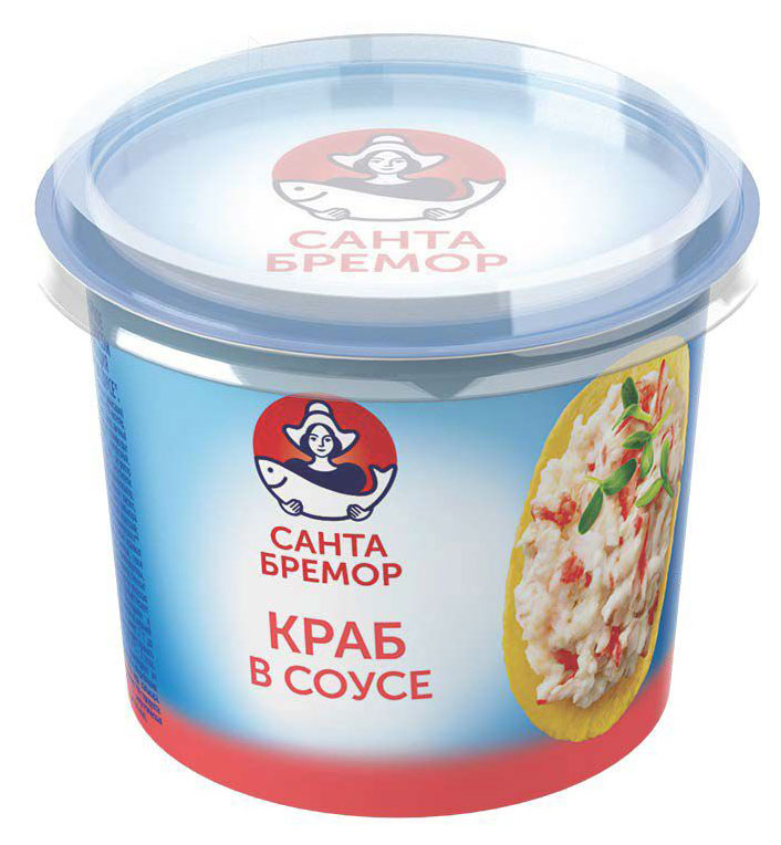 Краб «Санта Бремор» в сливочном соусе, 150 г