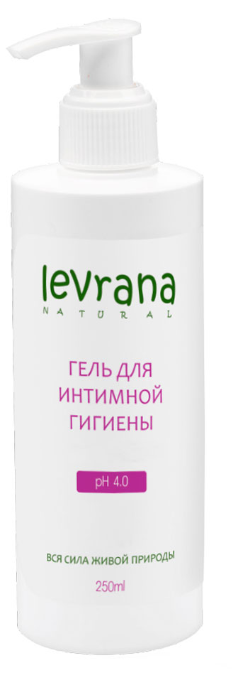 Гель для интимной гигиены Levrana Ph 40, 250 мл