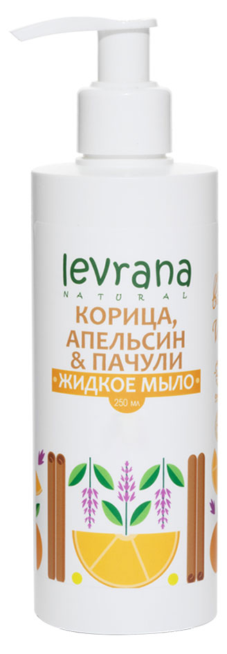 Жидкое мыло Levrana Корица, апельсин и пачули, 250 мл