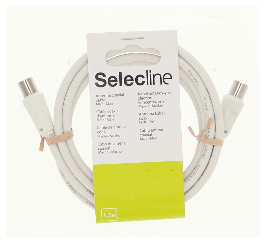 Кабель антенный Selecline, 1,5 м