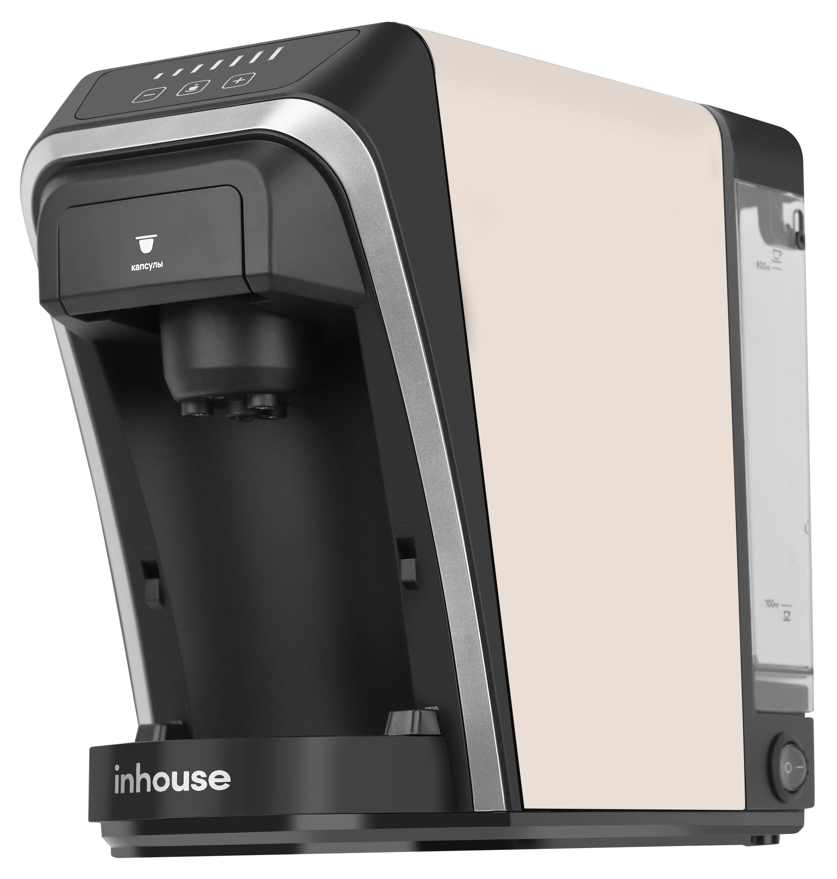 Inhouse | Кофемашина капсульная Inhouse ICM1503BG Multicoffee 2 в 1