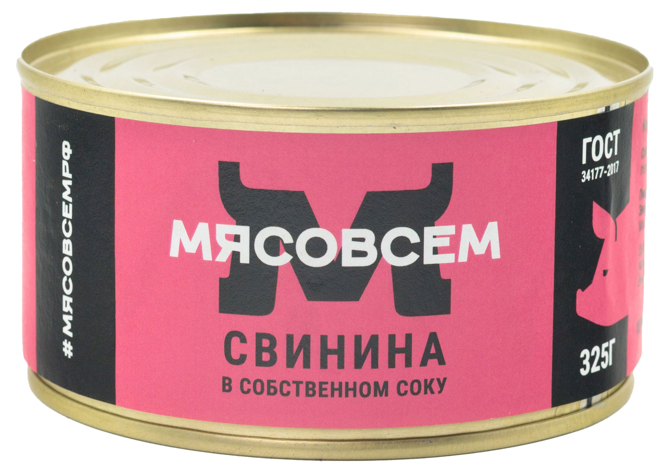 

Свинина Мясовсем в собственном соку, 325 г