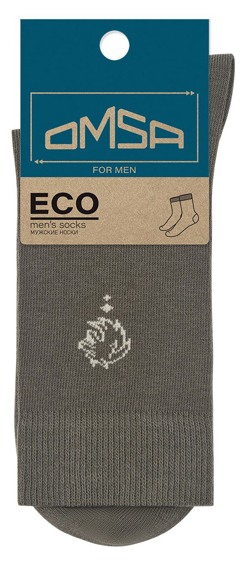 Носки мужские Omsa for Men Eco 409 Militari, размер 45-47