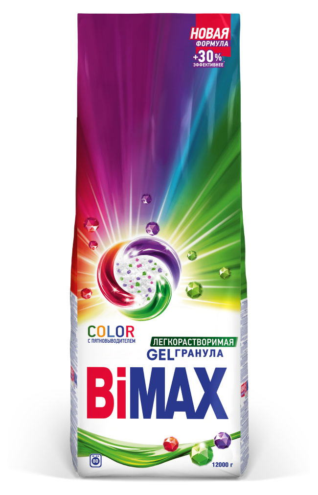 Стиральный порошок Bimax Color Automat, 12 кг