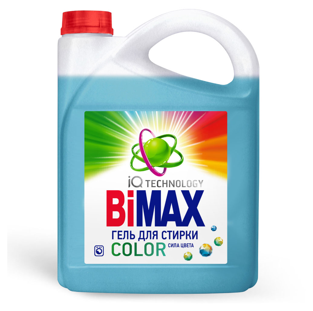 Гель для стирки Bimax Color, 4,8 кг