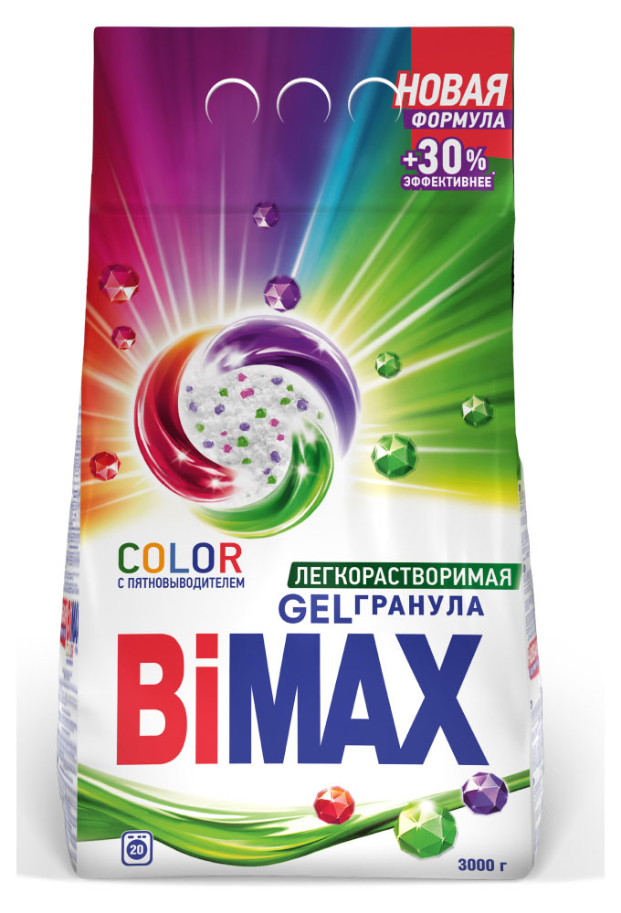 

Стиральный порошок BiMax Color Automat, 3 кг