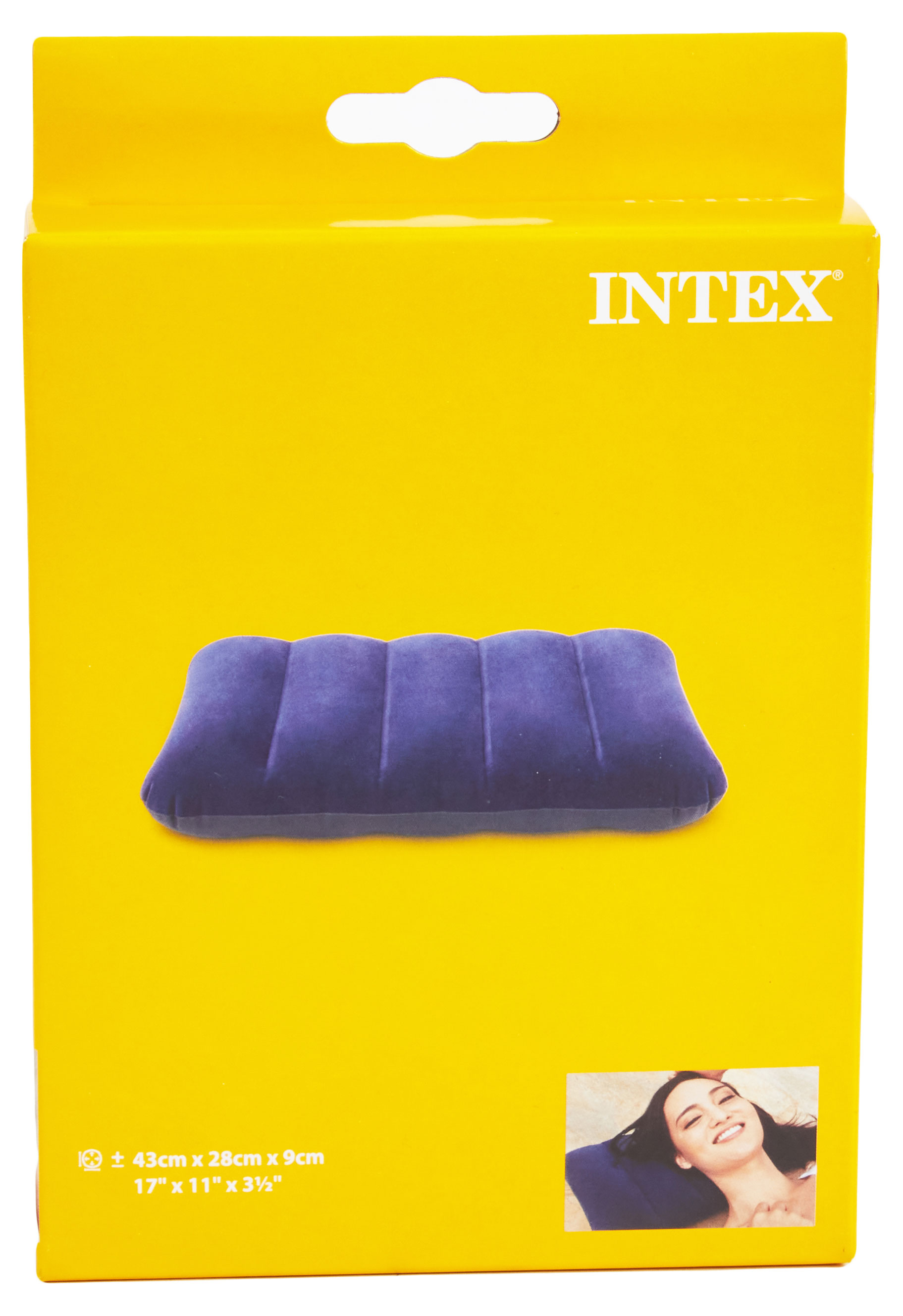 Подушка надувная INTEX Royal, 43х28х9 см