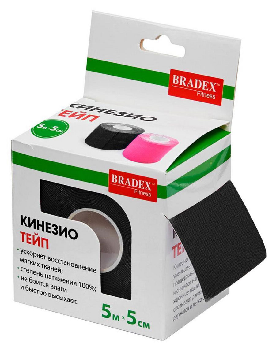 Кинезио-тейп Bradex SF 0190, 5 м х 5 см