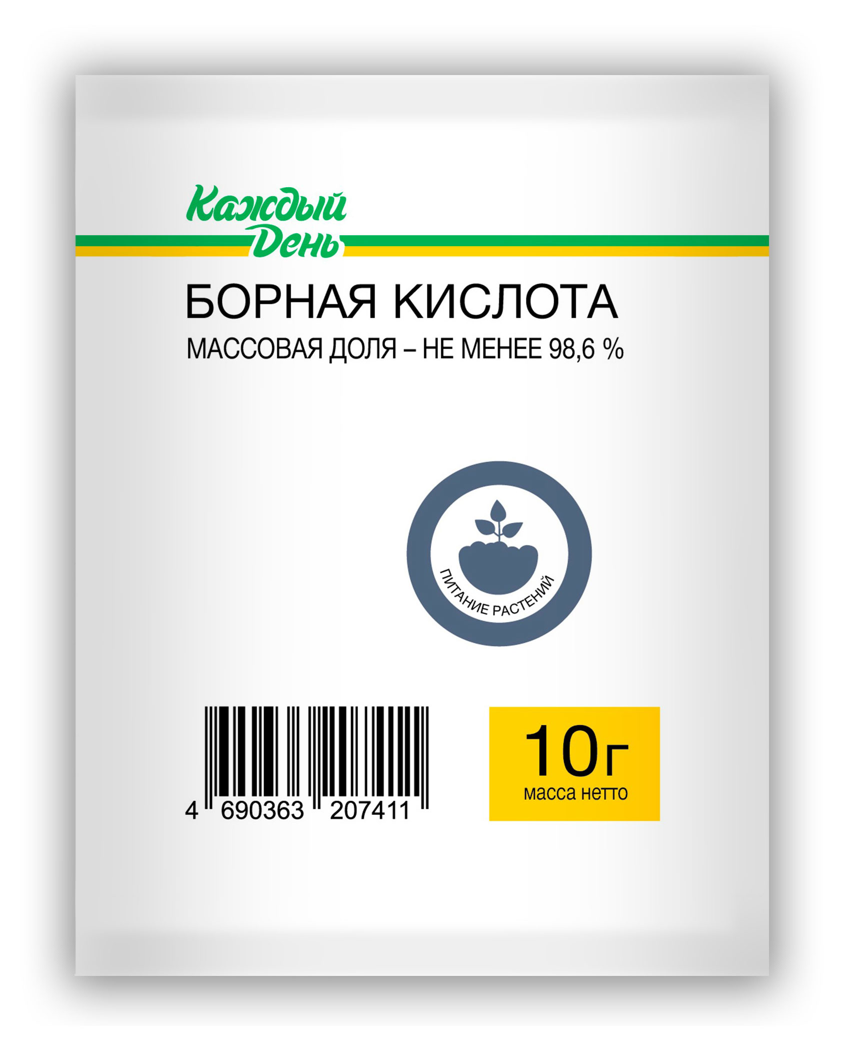 Кислота борная «Каждый день», 10 г