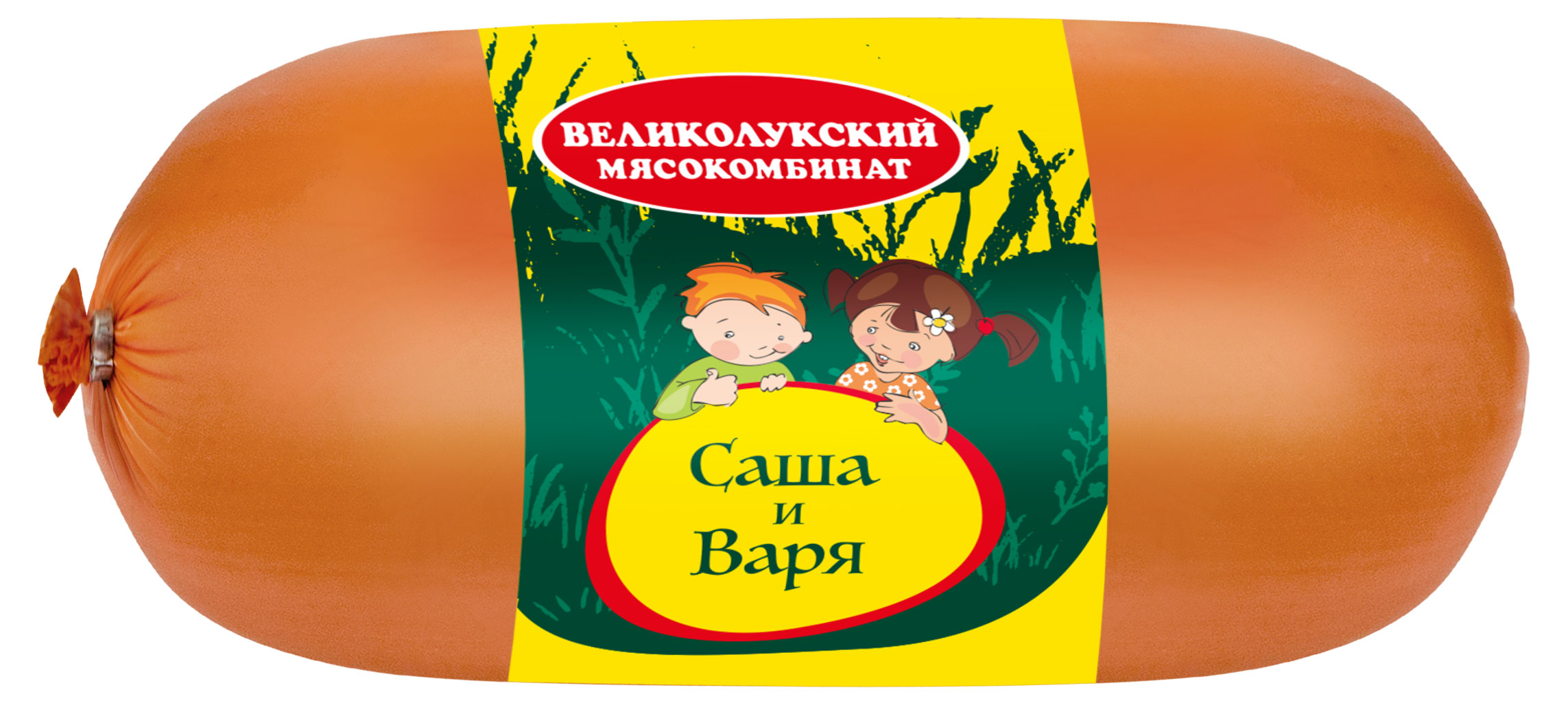 Колбаса «Великолукский мясокомбинат» Саша и Варя вареная, 400 г