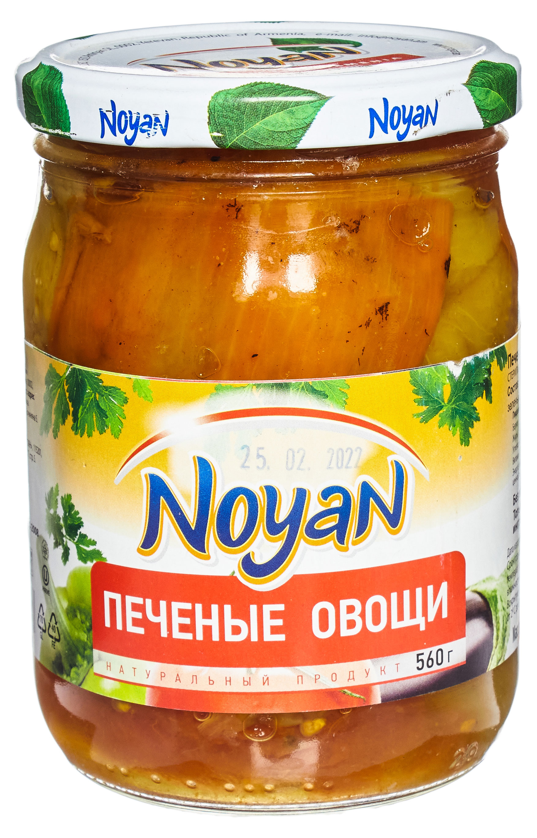 

Овощи Noyan печеные ассорти, 560 г